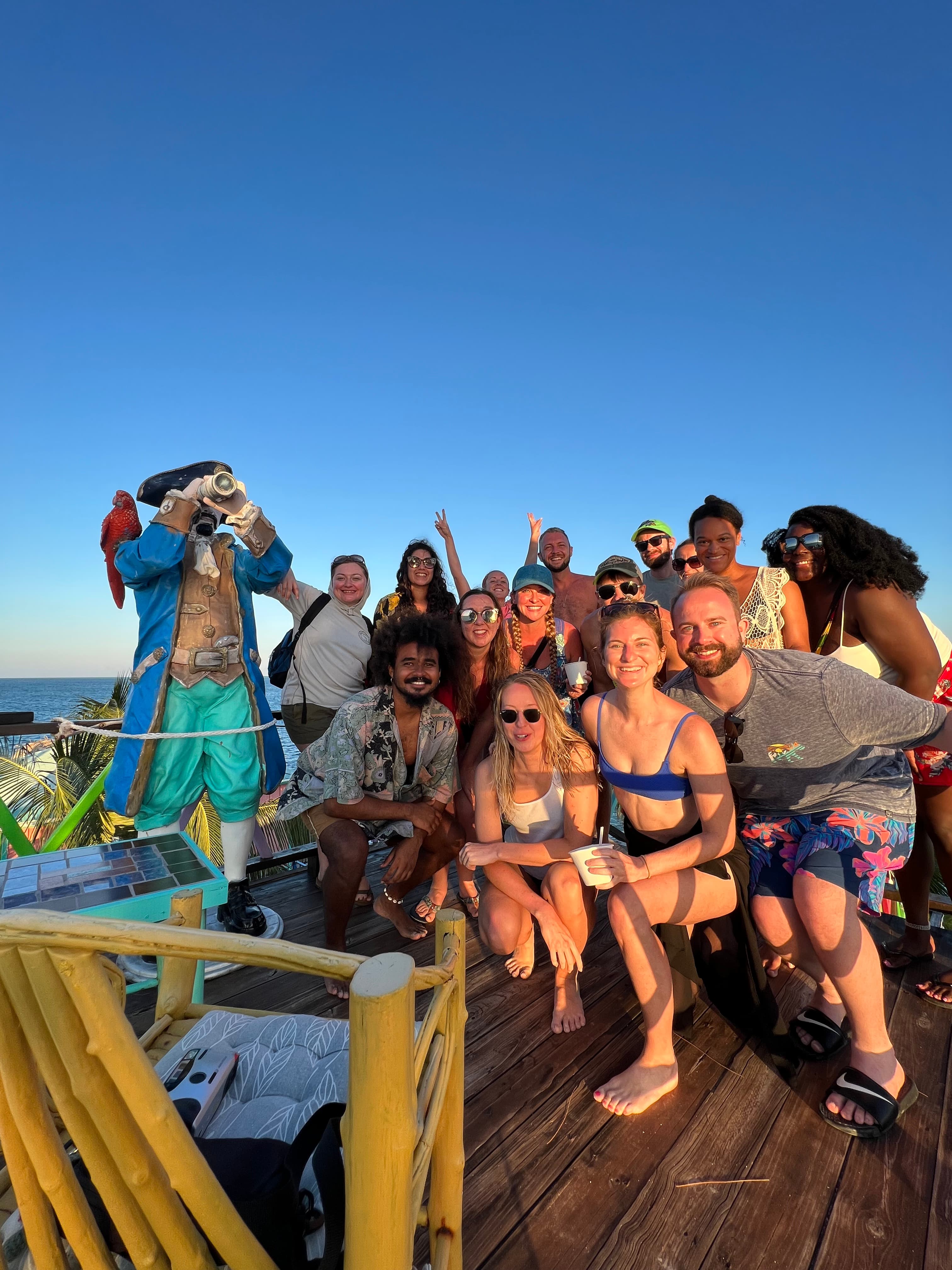 Community members in Belize