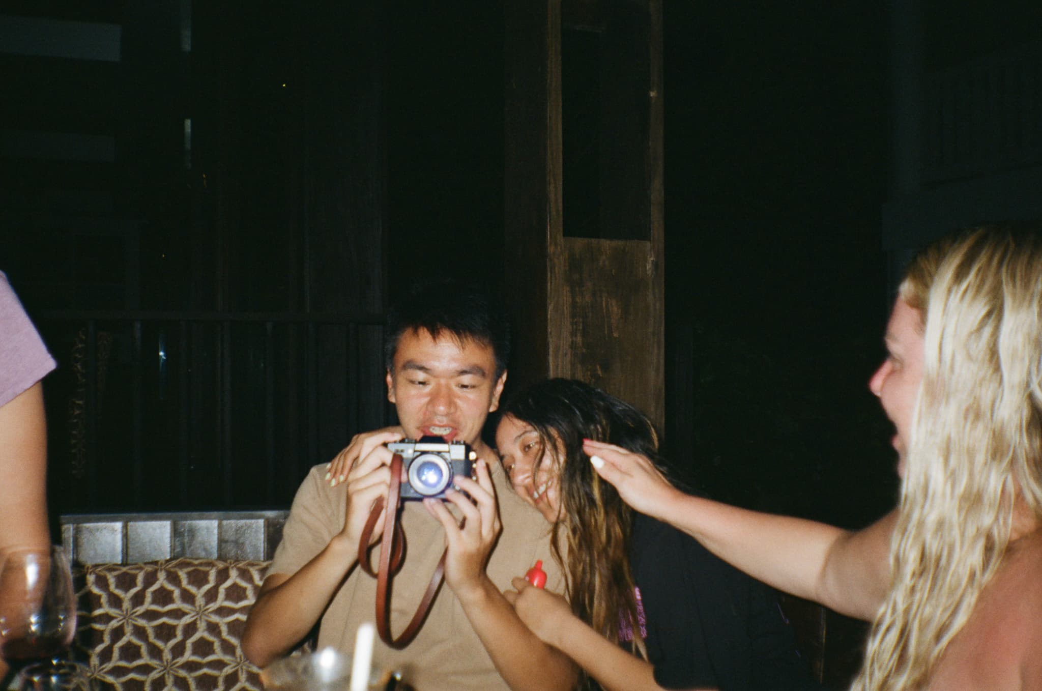 Film photo of community members