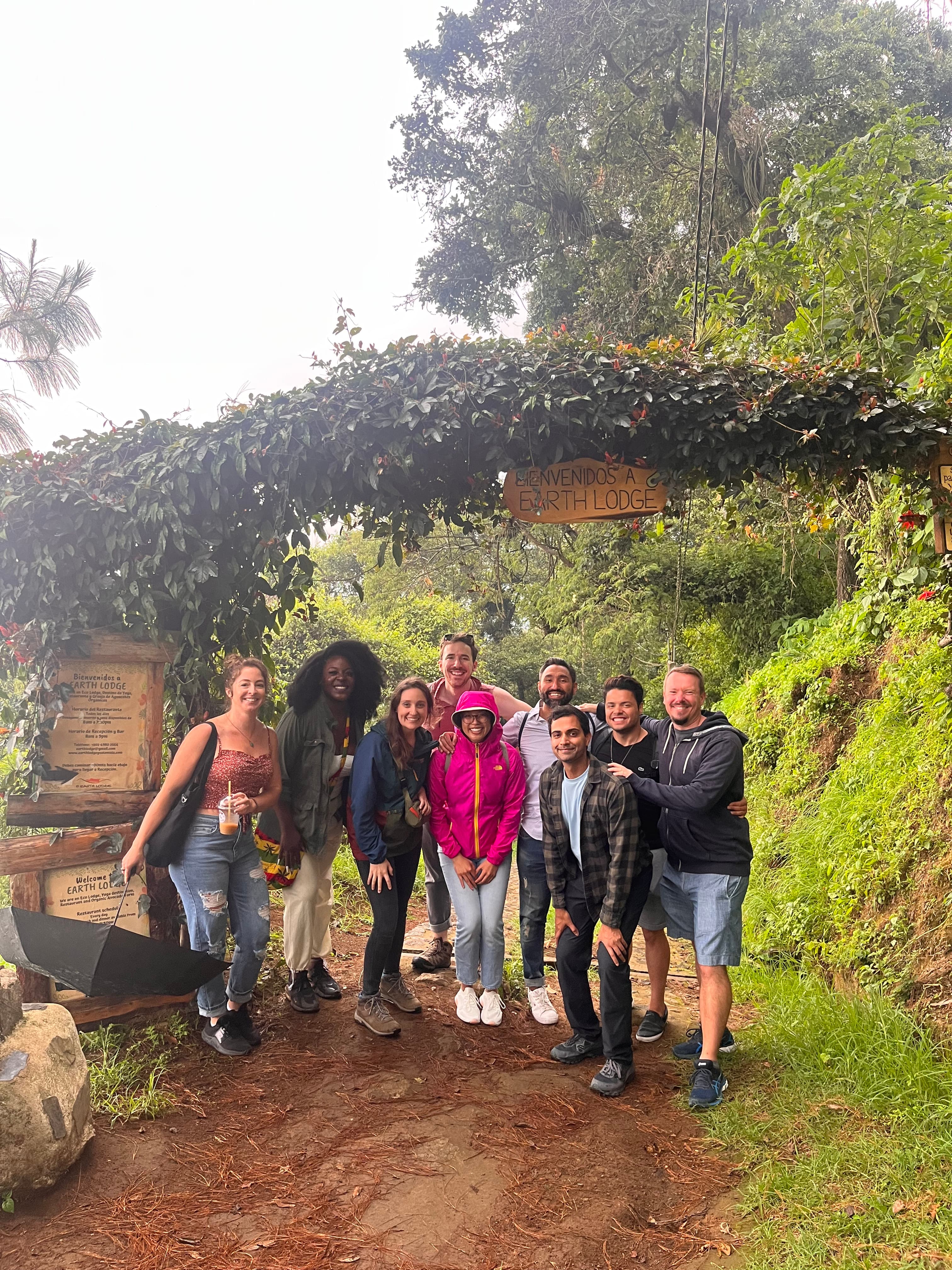 Community members exploring Guatemala