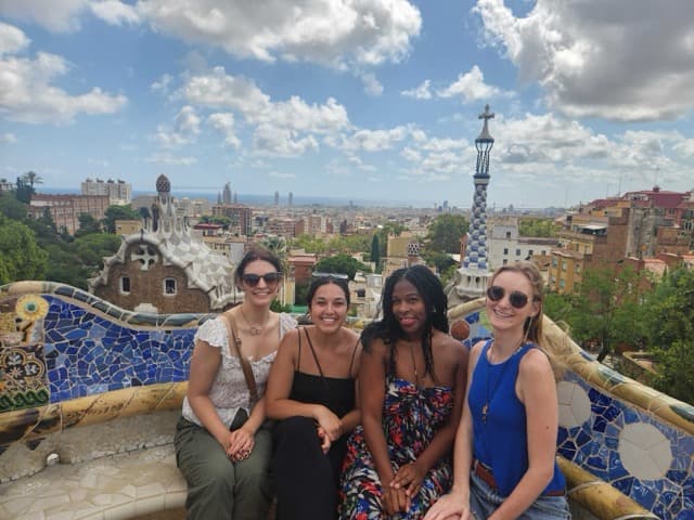 Community members on a day trip
