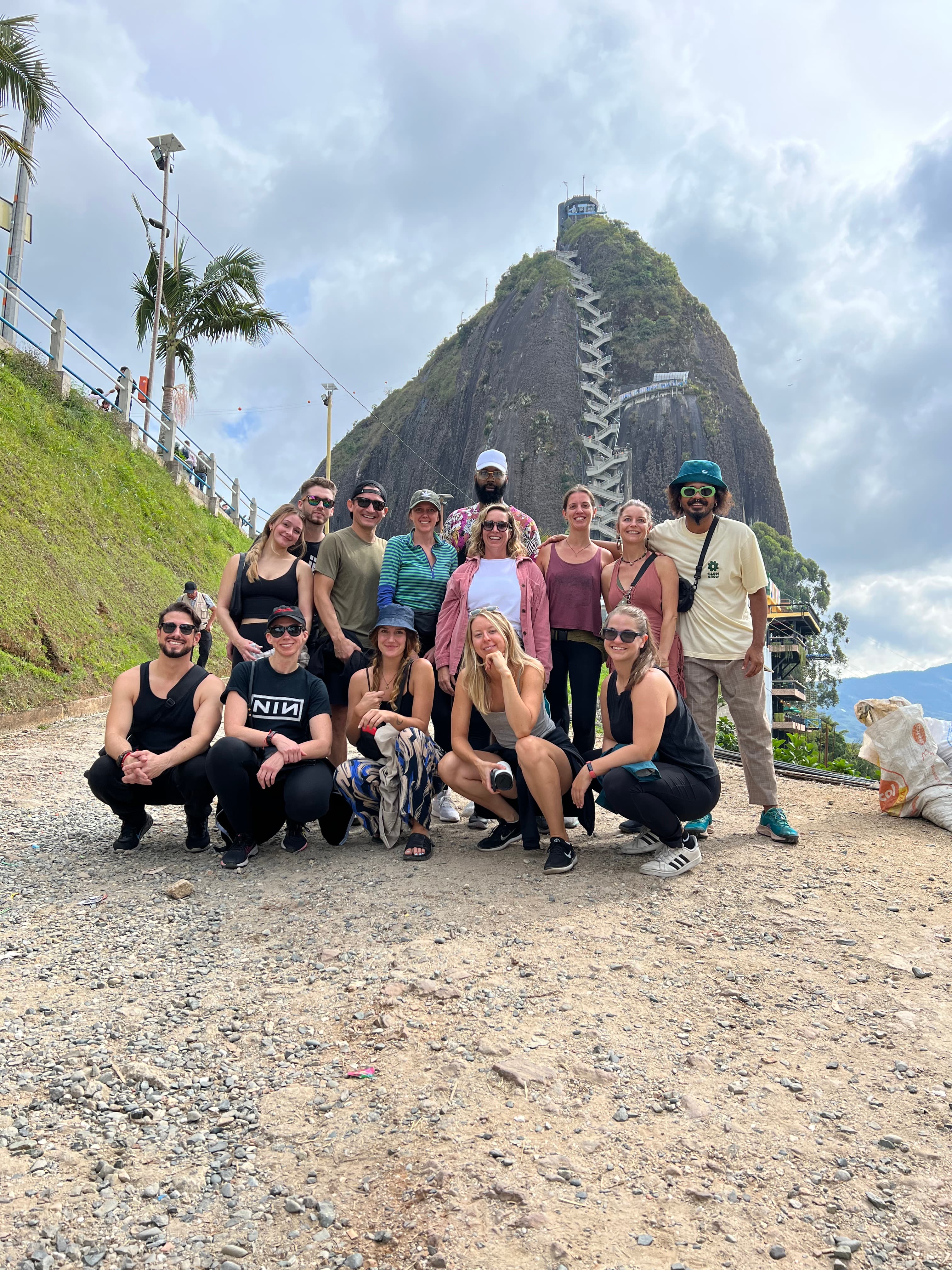 Community members experiencing local culture